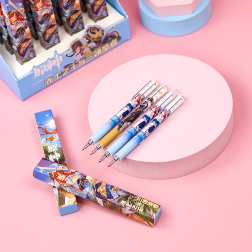 Набор ручек "Genshin Impact HA1560" в шоу-боксе, 24шт