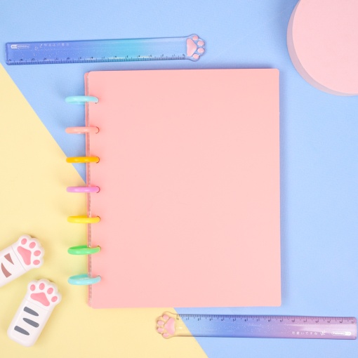 Альбом для карточек "Биндер" розовый 16х20см