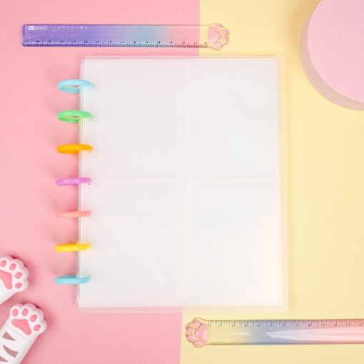 Альбом для карточек "Биндер" прозрачный 16х20см