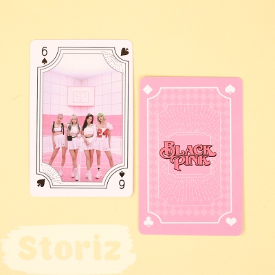 Игральные карты "Black Pink" (№2)