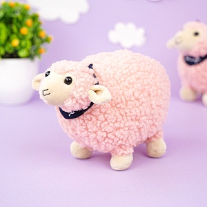 Мягкая игрушка "Sheep" розовый, 20см