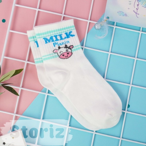 Носочки "Milk Planin" light белый 36-39р.