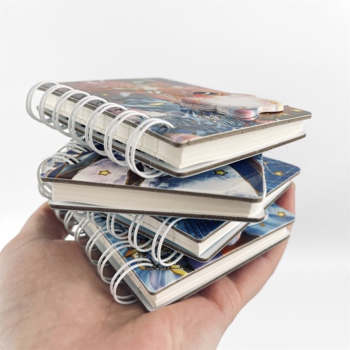 Блокнот на кольцах "Genshin Impact" №31-08, в ассортименте 1шт