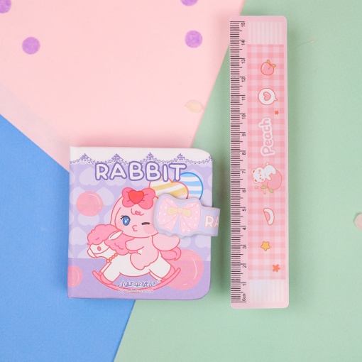 Блокнот "Rabbit" 80x80 мм, в ассортименте 1 шт. (823015)