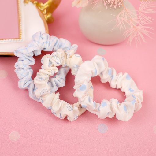 Набор резинок для волос "Sweet", голубой, в ассортименте, 1шт.