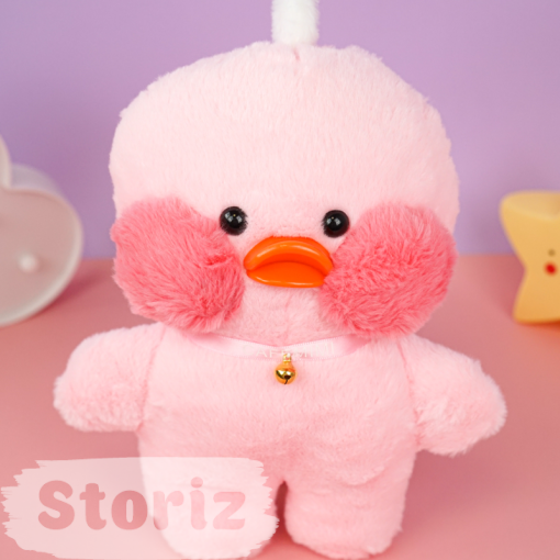 Мягкая игрушка "lalafanfan" розовый, 30 см