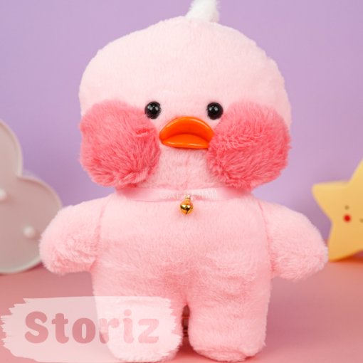 Мягкая игрушка "lalafanfan" розовый, 30 см