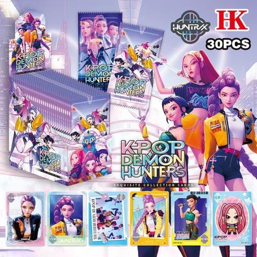 Набор коллекционных карточек Surprise "K-pop Demon" exquisite, 30шт