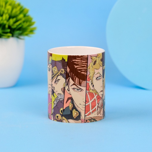 Кружка "Jojo Golden Wind" 300 мл оптом со склада!