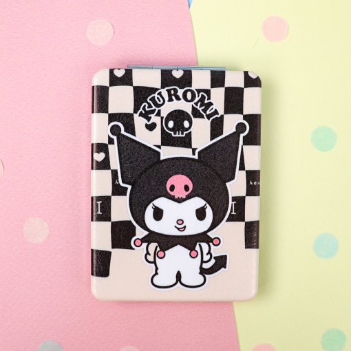 Зеркальце карманное "Куро" №5025, 8,6*6,2см