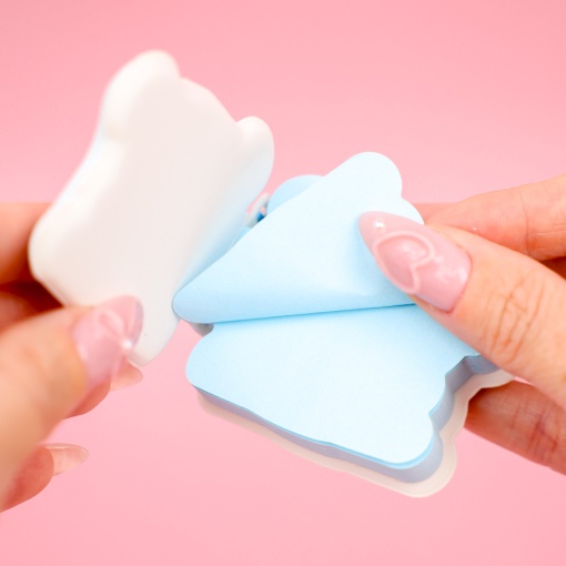 Набор мини-блокнотов "Милая Панда" 4шт (стикеры)