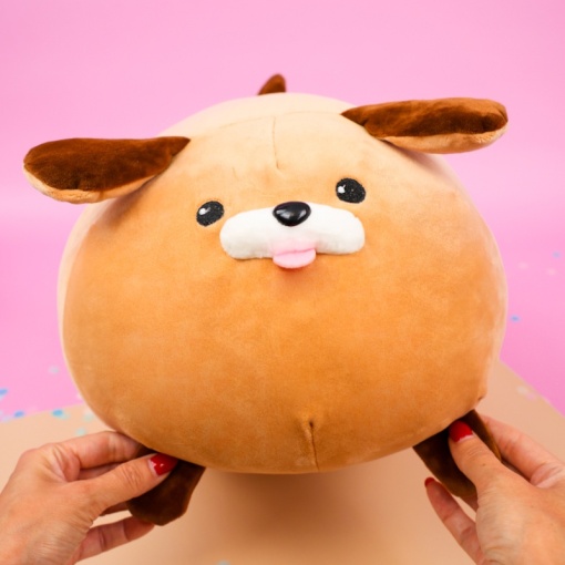 Мягкая игрушка "Собачка Гав" коричневый, 35 см