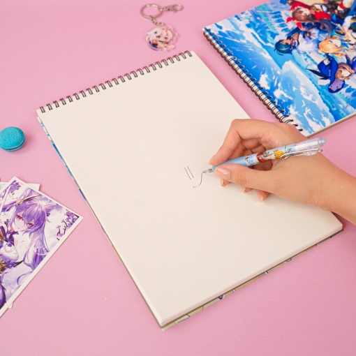 Скетчбук "Genshin Impact" 10, A4 (25 листов)