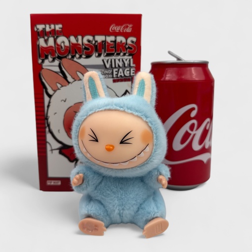 Набор мягких брелков PM "Labubu Coca-Cola" the monsters, 6шт