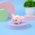 Мягкая игрушка "Заводная Свинка" розовый, 7см