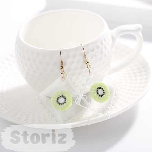 Серьги "Candy" kiwi