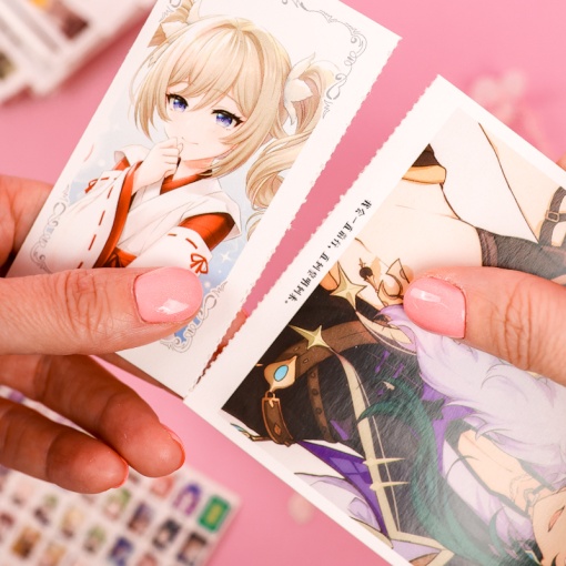 Набор почтовых открыток "Genshin Impact" №09