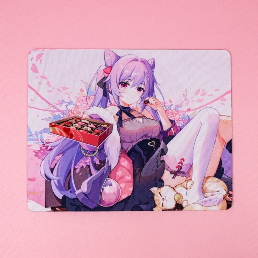 Коврик для мыши "Genshin Impact" Кэ Цин, 25x20 см