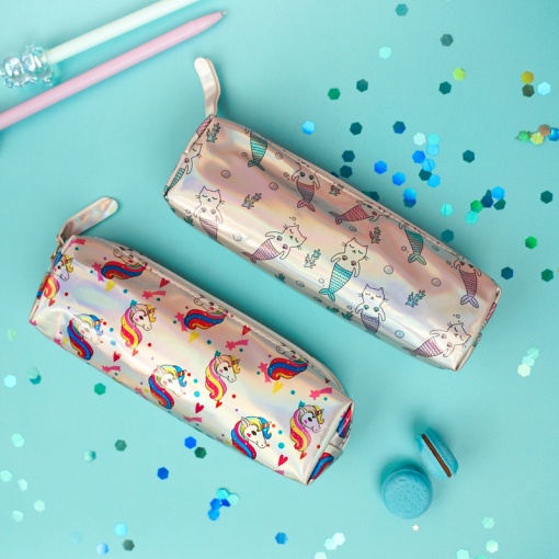 Пенал голографический "Unicorn"