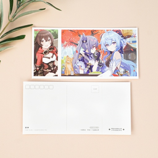 Набор почтовых открыток "Genshin Impact" B