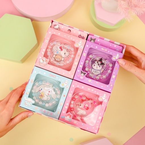 Набор браслетов "Санрё" в коробке, 24шт.