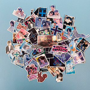 Наклейки для стикер бомбинга "TXT" (93 шт.)