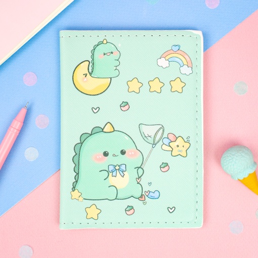 Обложка на паспорт "Dinosaur" №6