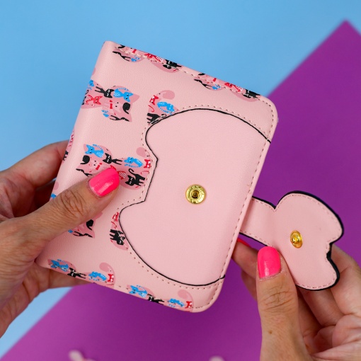 Мини-кошелек "Cute Kitten" розовый