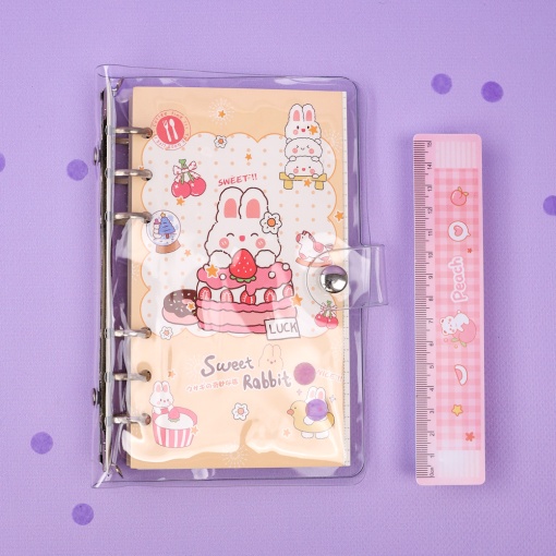 Блокнот "Sweet Rabbit" желтый, 9,5х17 см