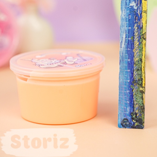 Слайм "Sugar Party", серия Butter (оранжевый), 150гр. STORIZ