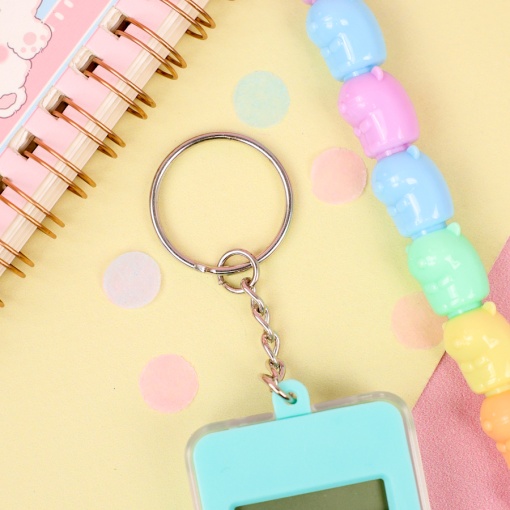 Калькулятор-брелок "Мини" Лабиринт 6,9х3,8 см, зеленый