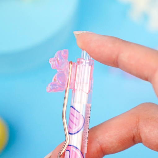 Ручка "Мармеладный Мишка" розовый