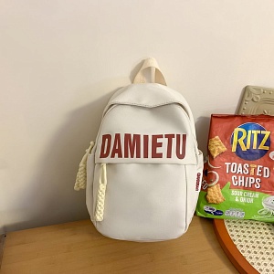 Рюкзак мини "Damietu" бежевый оптом со склада в Москве