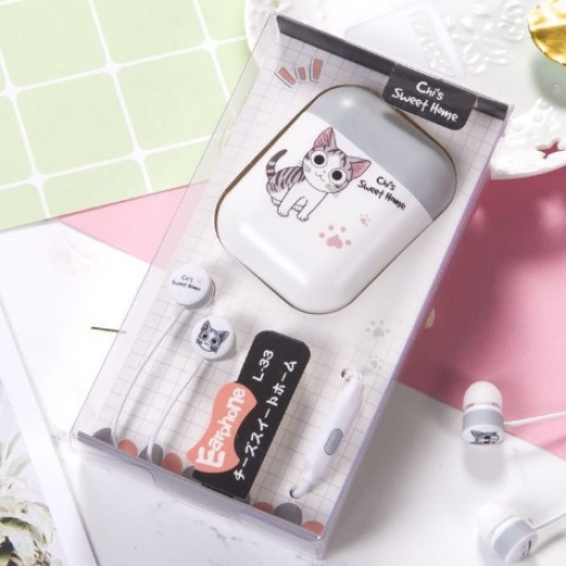 Наушники с чехлом "Chi's sweet home"