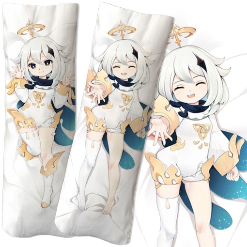 Подушка дакимакура "Genshin Impact" Паймон, 150см