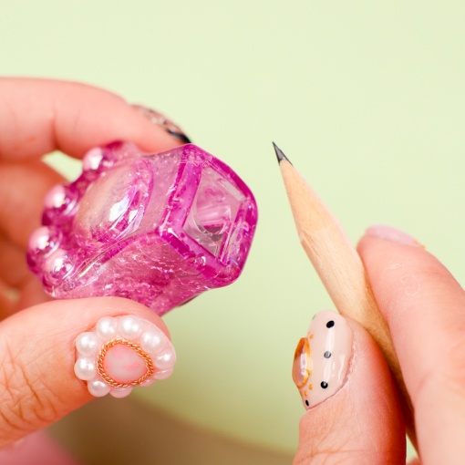 Точилка "Лапка с блестками" №2038 в ассортименте 1шт