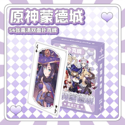 Игральные карты "Genshin Impact" Мона