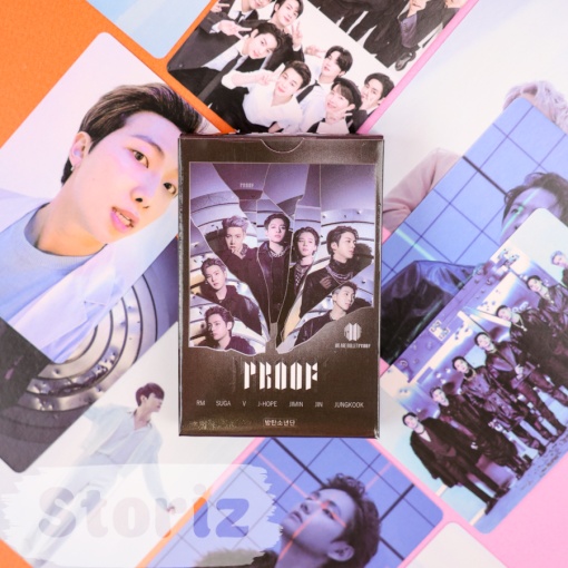 Набор картонных карточек "K-POP" Proof №1, 55шт.