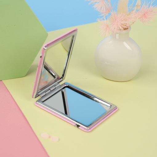 Зеркальце карманное "Куро" №5030, 8,6*6,2см