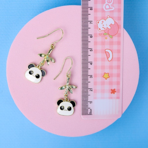 Серьги "Панда"