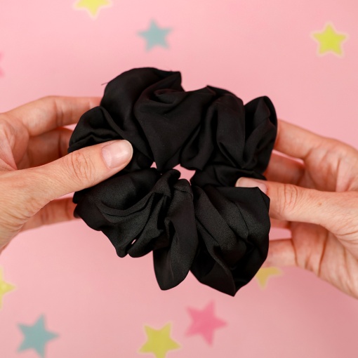 Резинка для волос "Butterfly Silk", Black 