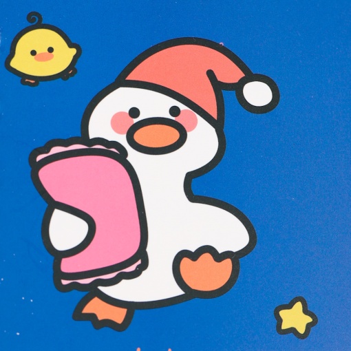 Блокнот на кольцах "Luck Duck" №3 (8х10,5см)