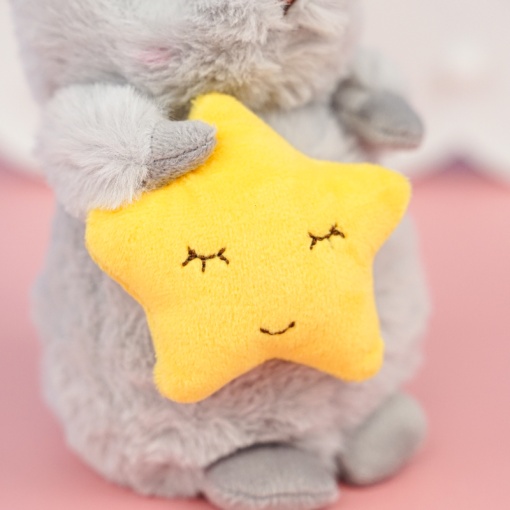 Мягкая игрушка "Кролик" серый, 22 см