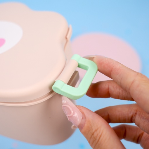 Ланчбокс "Облако" розовый оптом