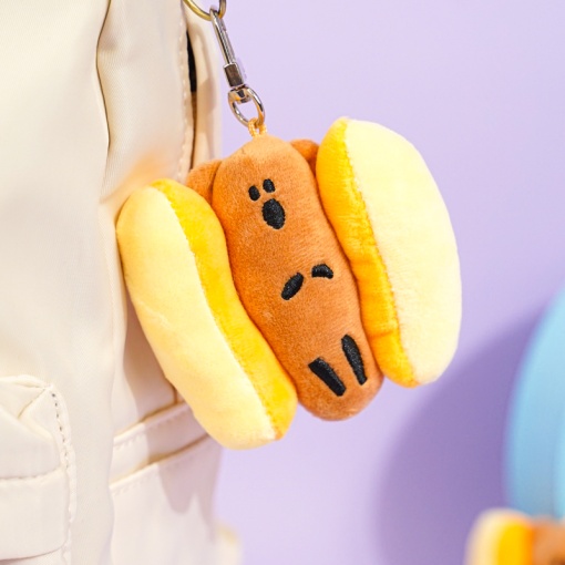 Мягкий брелок "Хот-дог Коала" 8 см