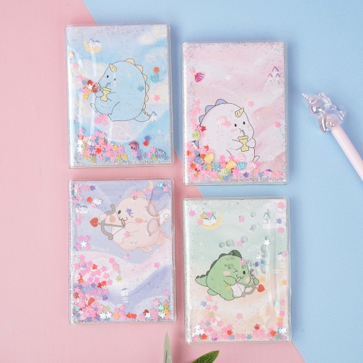 Блокнот с блестками "Cute animal" A7