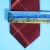 Галстук "Wine Red Plaid" на резиночке