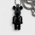 Кулон на цепочке "Bearbrick" черный