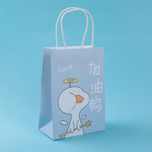 Подарочный пакет "Duck" love, 27x21x11 см