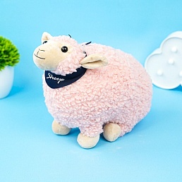 Мягкая игрушка "Sheep" розовый, 30 см